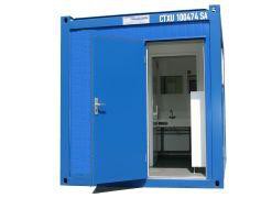 10" (3m x 2,5m) WC Sanitārie konteineri