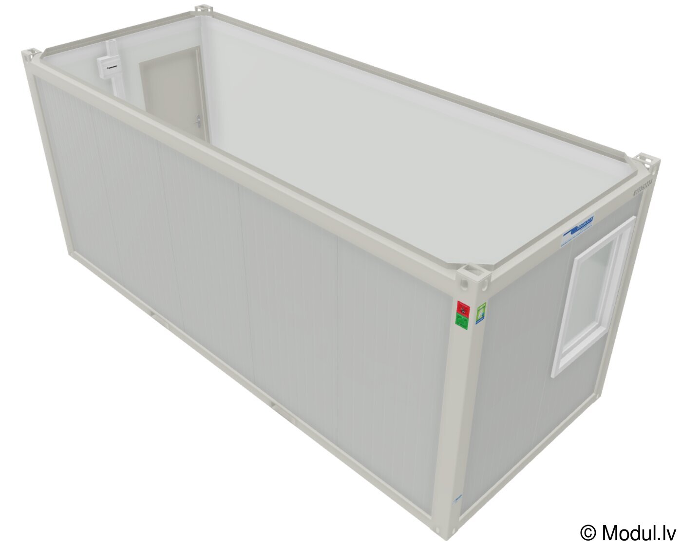 Ofisa konteiners EKO 6x2,5m